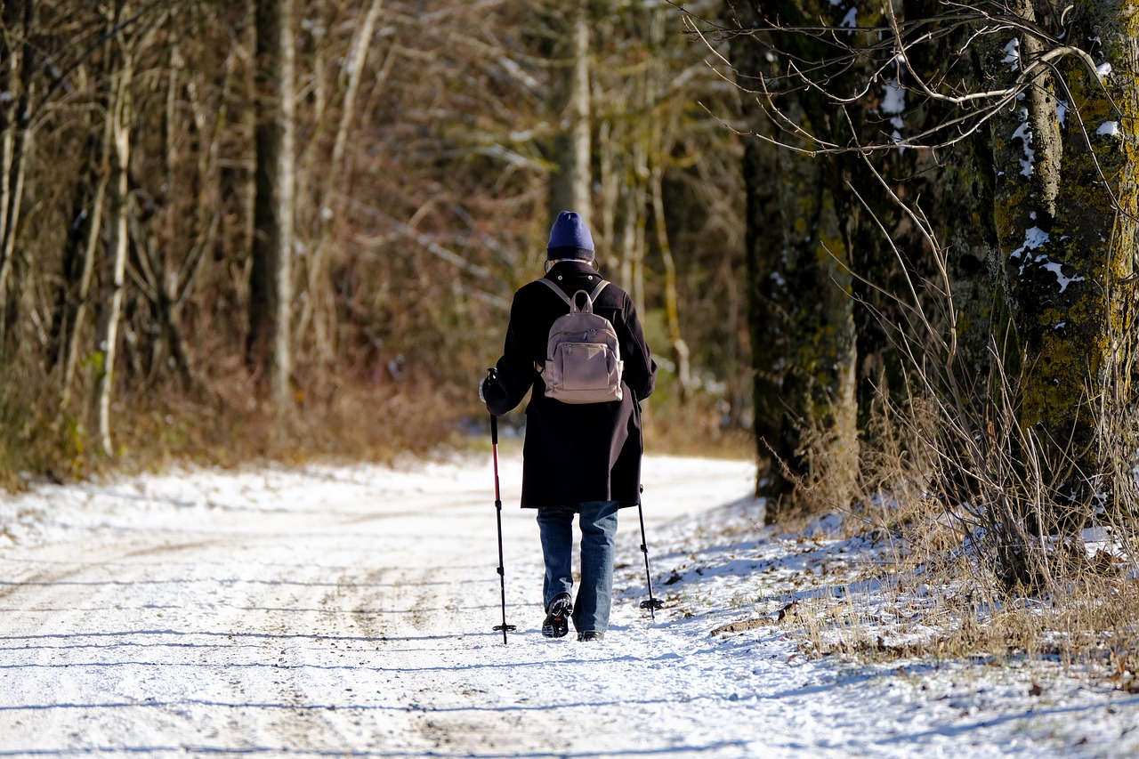 attrezzatura per camminare sulla neve