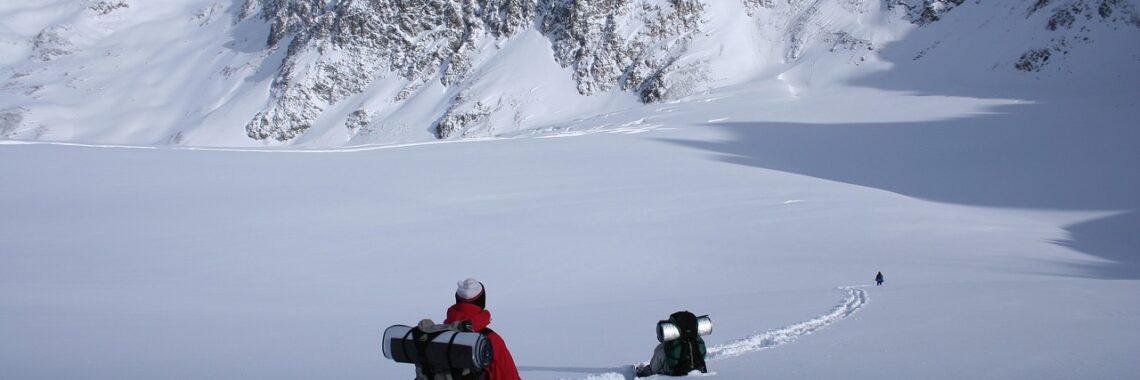 camminare sulla neve